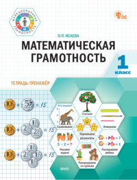Математическая грамотность. 1 класс. Тетрадь-тренажёр