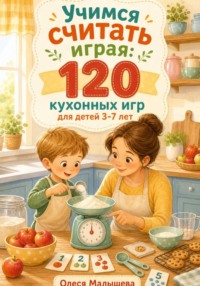 Учимся считать играя. 120 кухонных игр на развитие счета, пространственного и логического мышления.