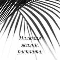 Иллюзия жизни, расплата