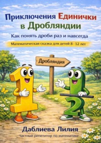 Приключения Единички в Дробляндии. Как понять дроби раз и навсегда. Математическая сказка для детей 8—12 лет.