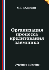 Организация процесса кредитования заемщика