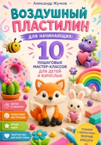 Воздушный пластилин для начинающих 10 пошаговых мастер-классов для детей и взрослых