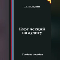 Курс лекций по аудиту