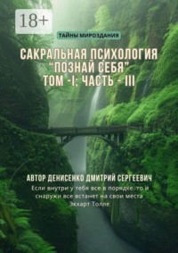 Сакральная психология «Познай Себя». Том — I Часть — III