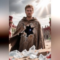 Каэль на краю Мёртвых Долин.