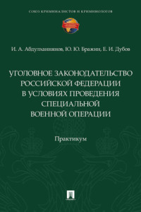 Уголовное законодательство Российской Федерации в условиях проведения специальной военной операции. Практикум