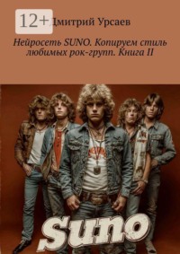 Нейросеть SUNO. Копируем стиль любимых рок-групп. Книга II