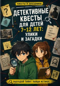 Детективные квесты для детей 7–12 лет: улики и загадки