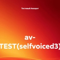 av- TEST(selfvoiced3)