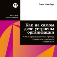 Как на самом деле устроены организации: 7 типов организационных структур. Механизмы и принципы координации
