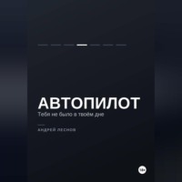 Автопилот. Тебя не было в твоём дне