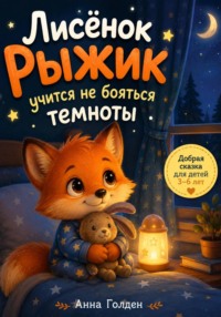 Лисёнок Рыжик учится не бояться темноты