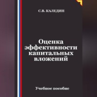 Оценка эффективности капитальных вложений