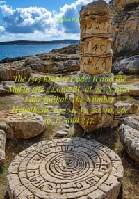 The 1313 Empire Code: R and the Mal'ta site 22,000 BC at 52° N near Lake Baikal. The Number Hypothesis: 64, 34, 32, 20, 40, 26, 16, 15, and 247.