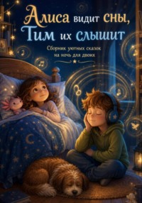 Книга 1.«АЛИСА ВИДИТ СНЫ, ТИМ ИХ СЛЫШИТ» . Сборник уютных сказок на ночь для двоих.Преимущественно для слабовидящих детей.