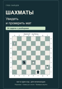 Шахматы: увидеть и проверить мат. 24 задачи с разборами