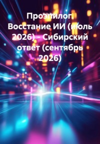 Проэпилог. Восстание ИИ (июль 2026) - Сибирский ответ (сентябрь 2026)