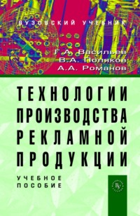 Технологии производства рекламной продукции