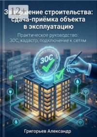 Завершение строительства: сдача-приёмка объекта в эксплуатацию. Практическое руководство: ЗОС, кадастр, подключение к сетям