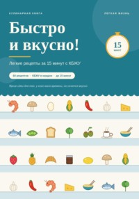 Быстро и вкусно! Легкие рецепты за 15 минут с КБЖУ