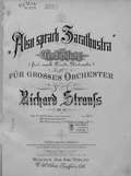 Also sprach Zarathustra