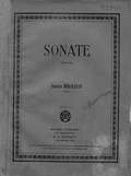 Sonate pour Piano