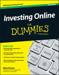 Investing Online For Dummies