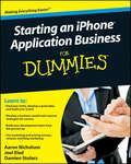Starting an iPhone Application Business For Dummies