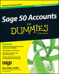 Sage 50 Accounts For Dummies