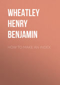 How to Make an Index