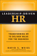 Leadership-Driven HR