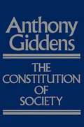 The Constitution of Society