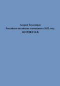 Российско-китайские отношения в 2022 году. 2022年俄中关系