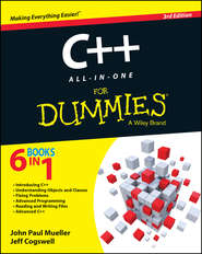 C++ All-in-One For Dummies