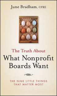 The Truth About What Nonprofit Boards Want. The Nine Little Things That Matter Most