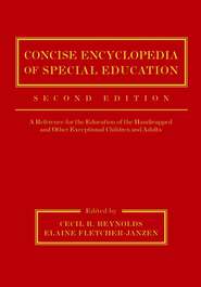 Concise Encyclopedia of Special Education