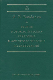 Теория морфологических категорий и аспектологические исследования