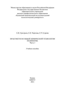 Практикум по общей химической технологии полимеров. Часть 1