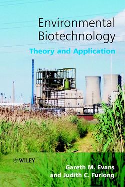 Environmental Biotechnology
